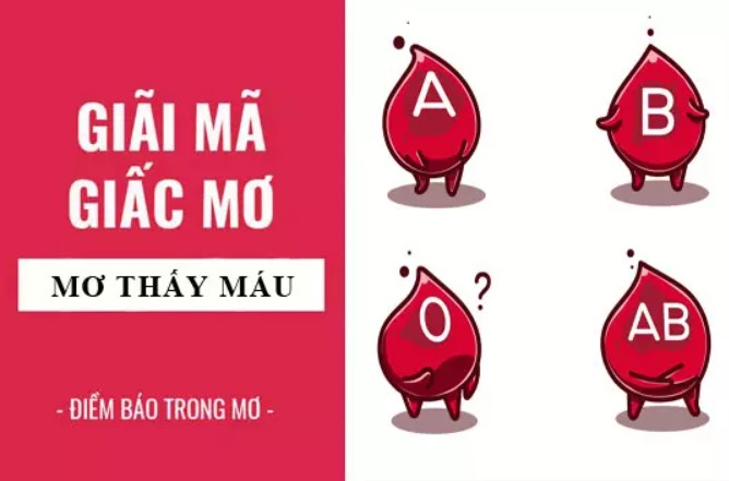 Điềm báo khi mơ thấy máu? Đánh con gì phát tài?